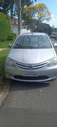 TOYOTA ETIOS 1.3 XS 16V FLEX 4P MANUAL TOYOTA ETIOS 1.3 XS 16V FLEX 4P MANUAL